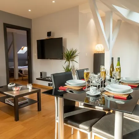 公寓 4 Etoiles Prestige, Climatise, Espace, Confort, Neuf, Calme, Jardin, Foret, Strasbourg Sud 奥斯特瓦尔德